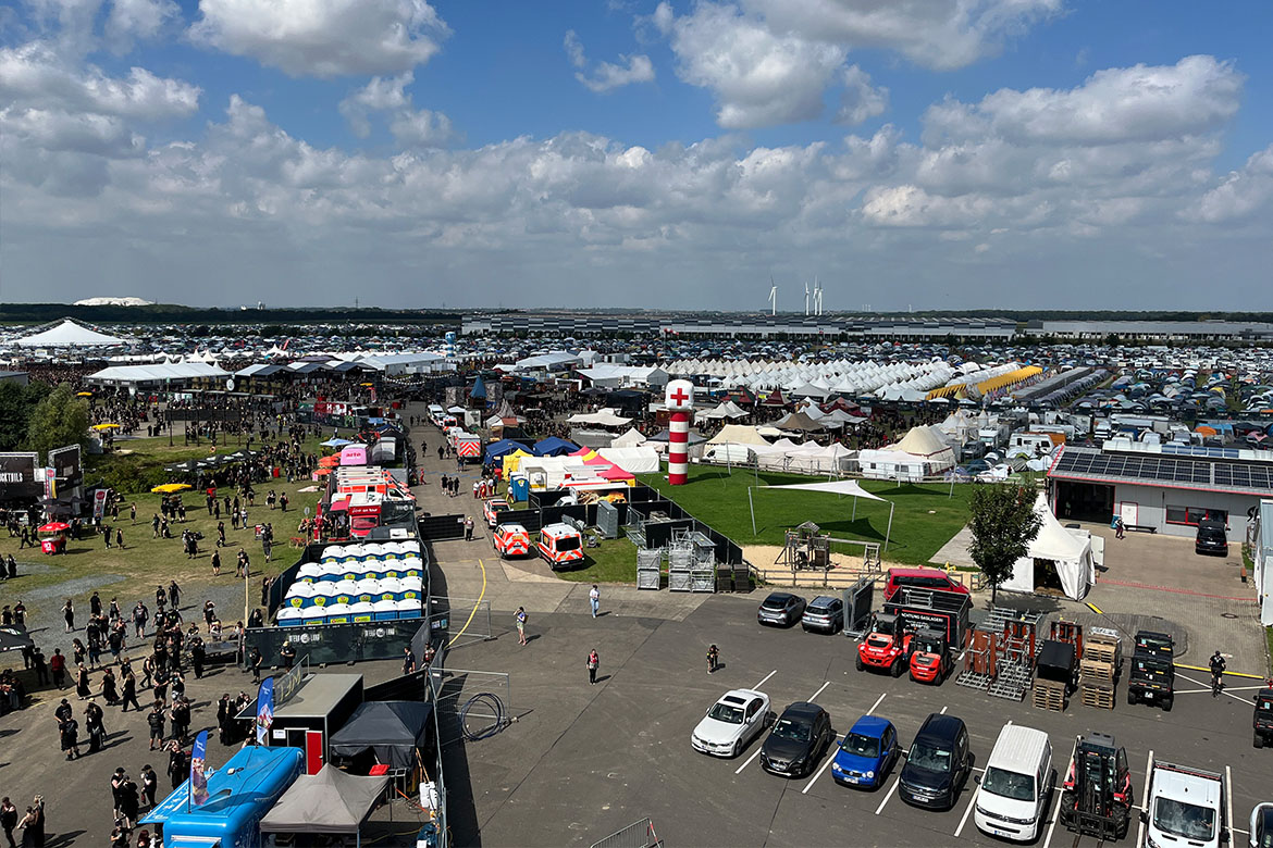 Sanitätsdienst auf dem M'era Luna Festival 2024