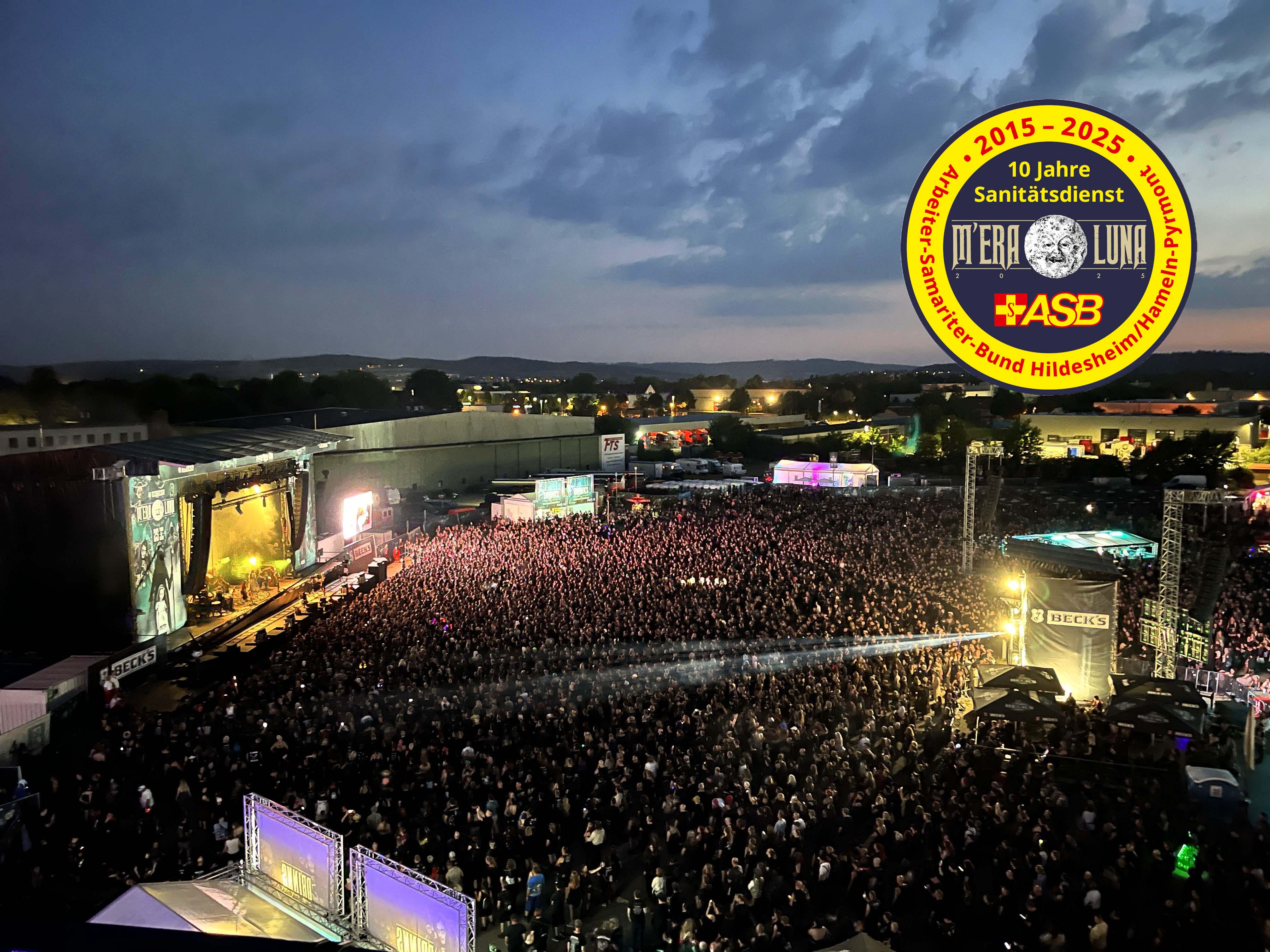 Sanitätsdienst auf dem M’era Luna Festival 2025